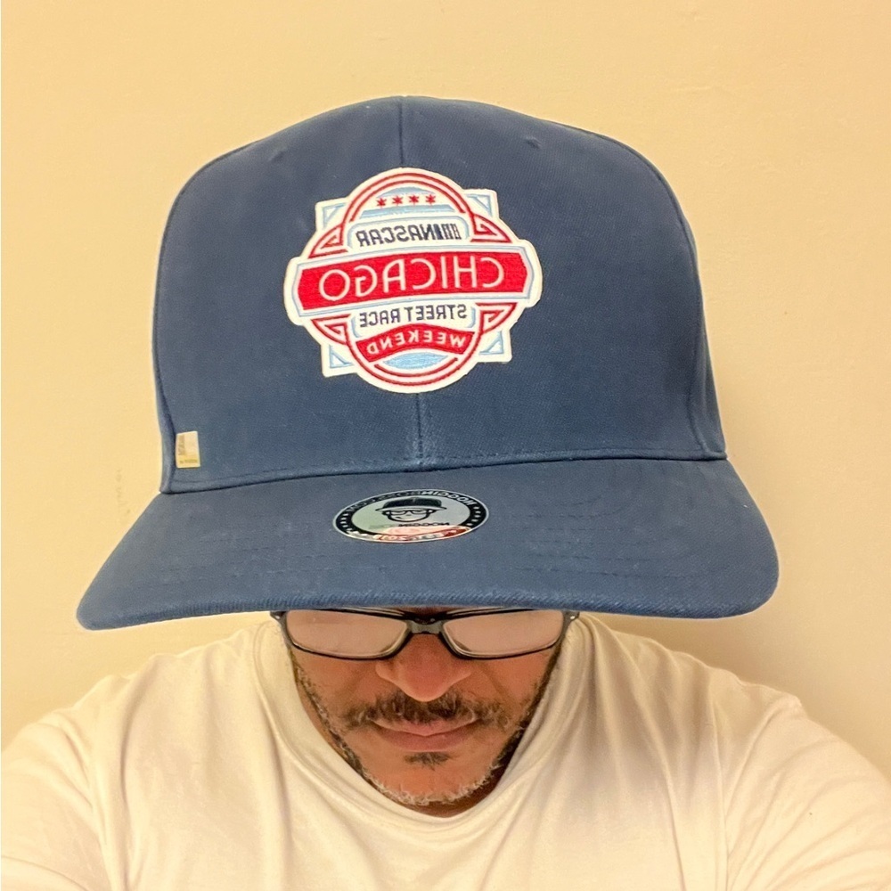 NOGGIN BOSS NASCAR Chicago Street Race Oversized Novelty Hat – New